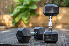 Load image into Gallery viewer, Rubber Hex Dumbbells [Pair]

